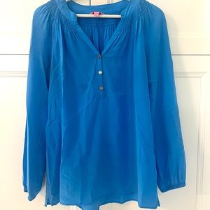 Lily Pulitzer silk blouse size M